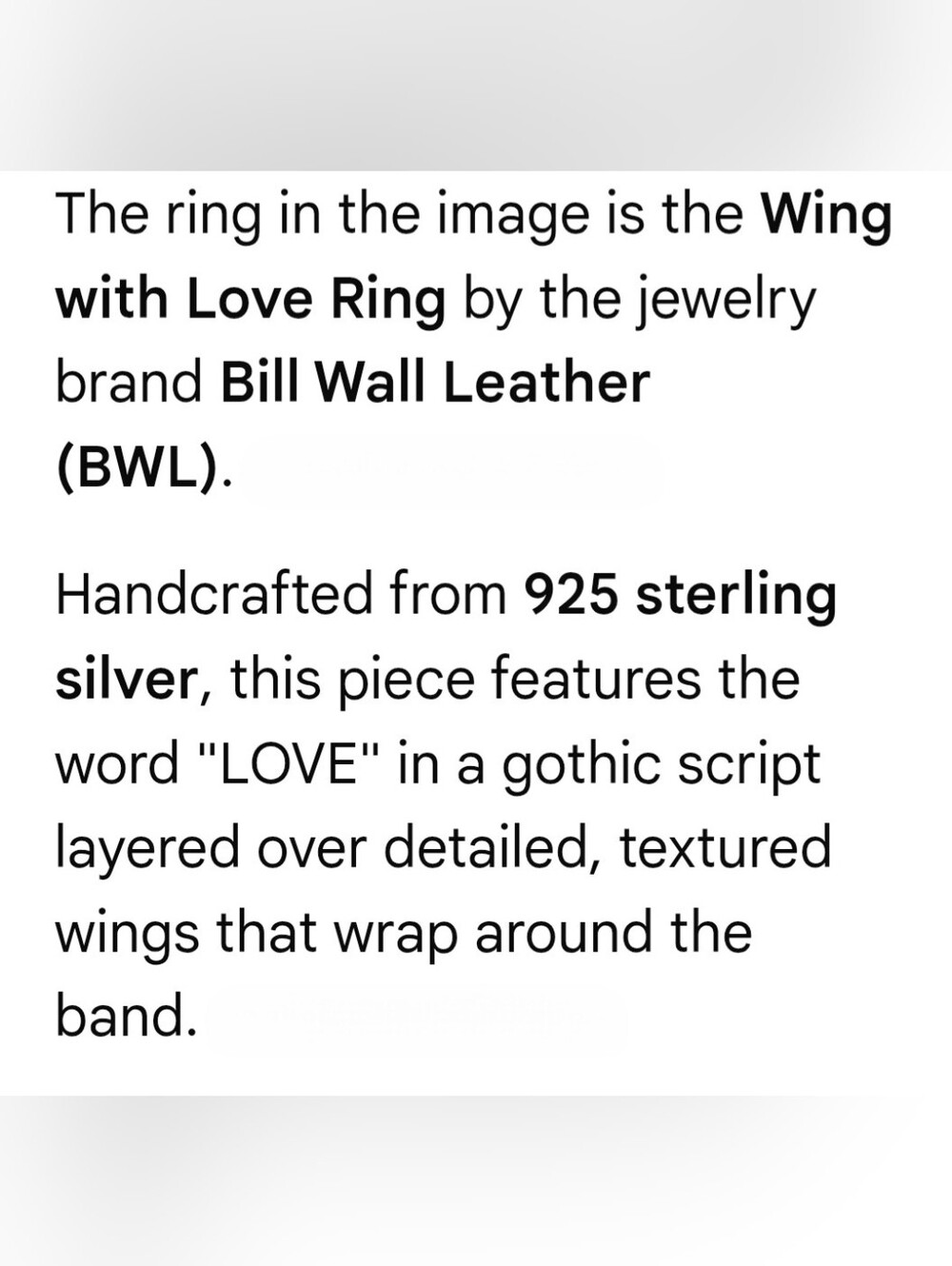Bill Wall Ring - Picture 2 of 5